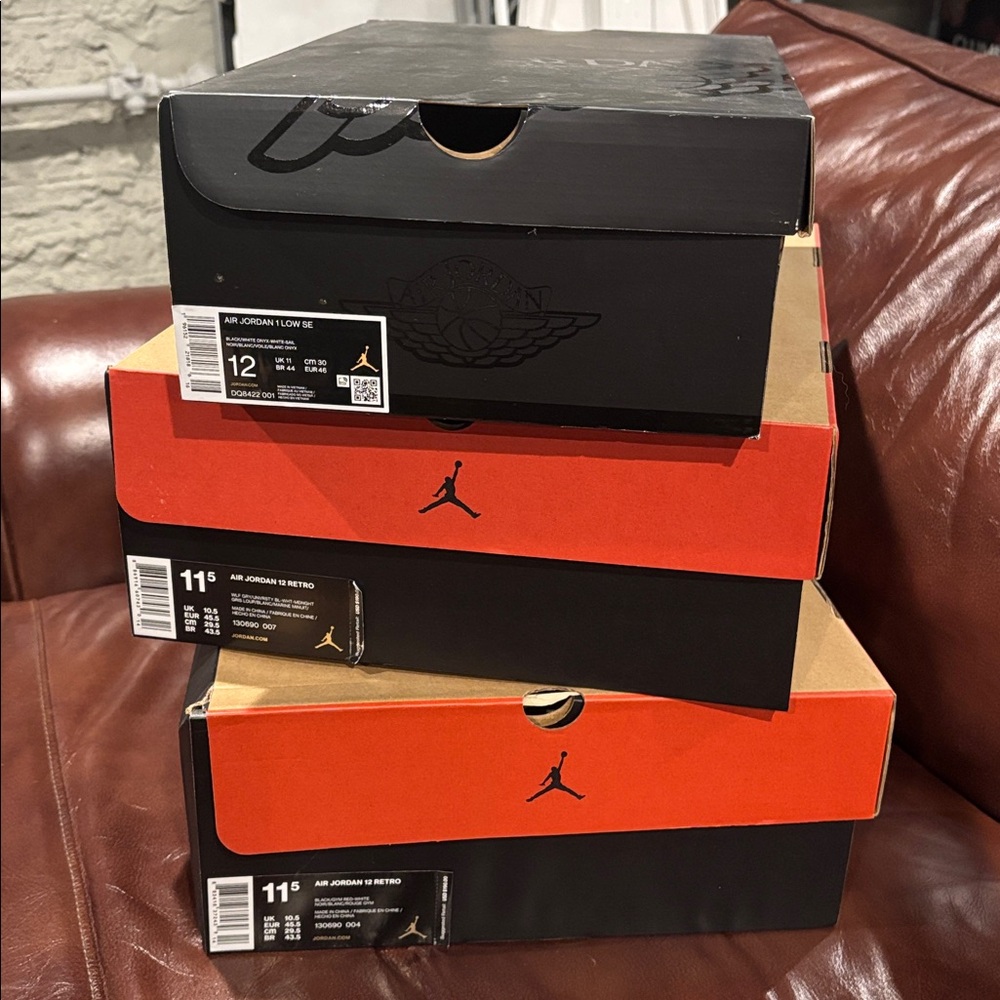 Air Jordan Shoe Boxes - No Shoes